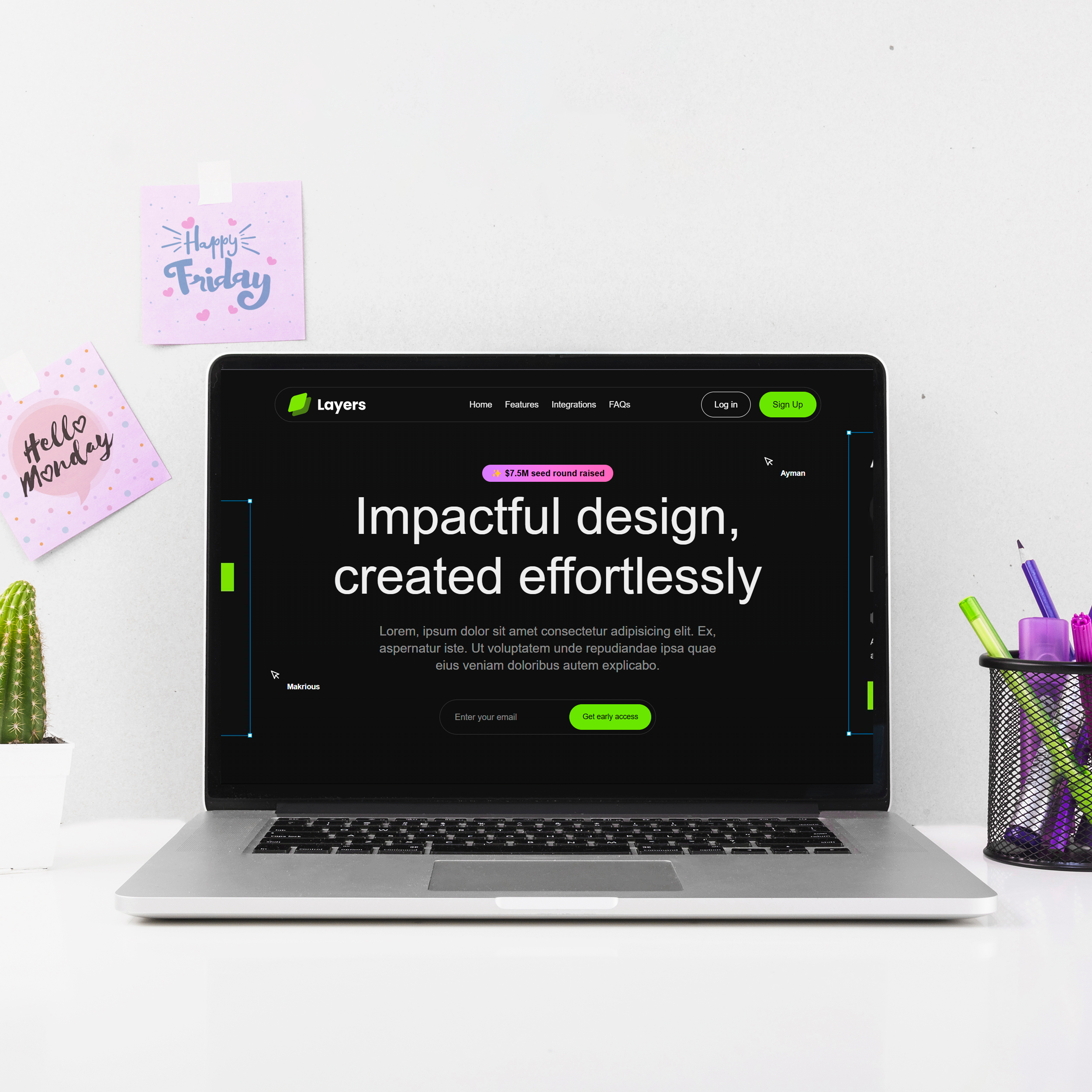 Next.JS Landing Page